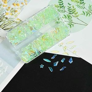 50 stuks 3D Aardbei Leuke Nagelbedels Cartoon Fruit Flatback Hars Strass Edelstenen Rode Aardbei Ontwerpen Nageldecoratie Sieraden - Gemengd Fruit