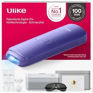 Ulike Air 3 Deluxe IPL Ontharing voor Dames en Heren, Bijna Pijnloze Resultaten, Alternatief voor Laserontharing, met UV-Sterilisator & Aloë Vera Gel