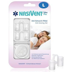 NASIVENT - Neusspreider - Maat L - Verbeterde Neusademhaling - 2 Set - Gemaakt van Hoge Kwaliteit Siliconen