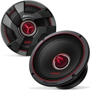 PIONEER TS-M651PRO P.R.O. Serie 6-3/4"" 500 W Max vermogen, Blended Pulp Cone, High Efficiency Mid-Bass Driver - PRO Series Component Speaker (Paar)