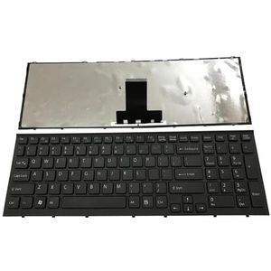 US/SP Laptoptoetsenbord voor SONY voor VAIO VPC-EB VPCEB VPC EB-SERIE PCG-71311M 71312M(Black)