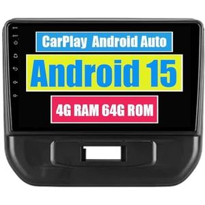 RoverOne Auto Stereo CarPlay Hoofd Unit voor Suzuki Celerio 2014-2023 Android Auto Touchscreen Sat Navi Bluetooth WiFi Radio Speler