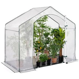 IDMarket Overwinteringskas, 200 x 80 x 160 cm, voor balkon en terras