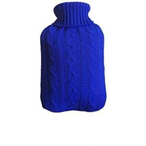 OIFAODAO, Warmwaterkruiken gebreide tas 2L grote warmwaterkruik met geweven hoes, Heetwaterzak,Warmwaterkruik(B)