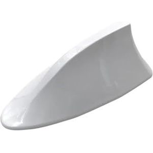 Audio- & videoantennes voor auto Universele autoradio met haaienvin, autoantenne met FM-signaalontwerp, antennes, autostyling voor iedereen Autoradio Antenne(White)