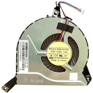 Laptop CPU-koelventilator Koeler radiator Notebook voor HP voor Pavilion 14-V 14-u 15-P 15T-K 15-K 17-f TPN-Q140 TPN-Q143