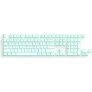 QPSJXN Nogi Profiel ABS Keycaps Pep Very Peri 21 61 87 104 108 Mechanische Toetsenborden (Groen)