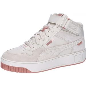 PUMA Carina Street Mid Coquette Sneaker voor dames, Alpine Sneeuw Alpine Sneeu, 37.5 EU