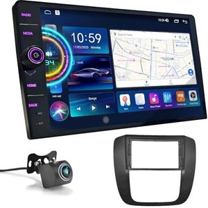 UGAR UXB Compatibel met Chevrolet Tahoe Suburban Silverado Avalanche 2007-2012/GMC Yukon Acadia Chevy 2007-2012 9 inch Android 13 DSP 8 GB + 128 GB autoradio DAB+ HD Full Touch Screen GPS-navigatie