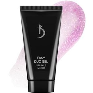 K Professionele acrylgel - Poly Nail Gel -30ml - Polygel Nail - Opbouwgel Acrylgel voor nagels UV LED - Builder Gel Easy Duo Sparkle Mood 15