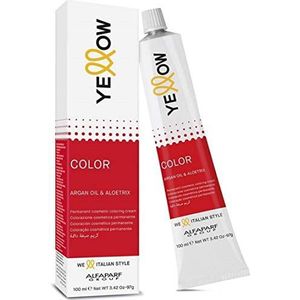 Permanente cosmetische verf - 9.2 zeer helder blond Irisé - Yellow Color Argan Oil & Aloetrix - 100 ml - Alfaparf Group