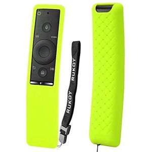 Rukoy beschermhoes voor Samsung Smart TV afstandsbediening BN59-serie, kindvriendelijk anti-slip schokbestendig anti-lost met hand-Stra