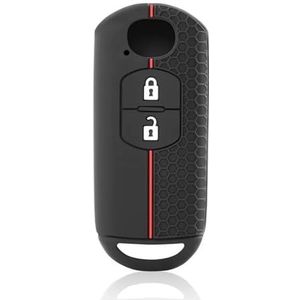 Sleutelbehuizing accessoires Voor Mazda CX3 CX 5 CX5 CX7 CX9 CX8 2 3 5 6 Voor Atenza Voor Axela Voor Demio MX5 Siliconen Sleutelhoes Houder Auto Accessoires Sleutelhoes(2 Buttons)