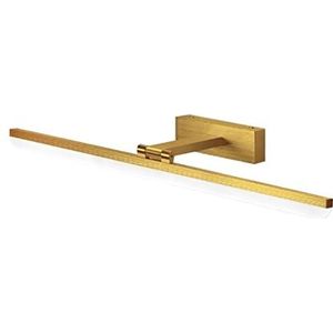 Schilderijverlichting Led Wandlamp for Barthroom Acryl Muur Verlichting Armatuur Dimbare Wandkandelaar Lamp 300/550/600Mm interieur Wandlamp Betere verlichtingseffecten(2700-3500K,GOLD_600MM)