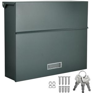 ALSTEN TECH - Wandbrievenbus - Antracietgrijs - A4/C4 Geschikt