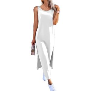 Jurk met kant op de rug fl-9900, Wit, M