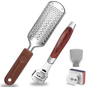 Colossal voet- en eeltverwijderaar, eeltverwijderaar met 10 messen, voor harde dode huid en kwartierhuid, pedicure en voetverzorging.