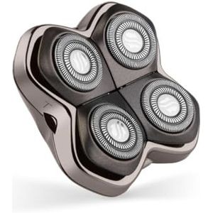 Skull Shaver Forte PRO 4 Hoofd Vervangingsmes - Voor Pitbull, Palm & Butterfly Kiss Scheerapparaten - Baardverzorging, Lichaamsscheren & Scheermes voor Kale Hoofden