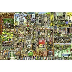 Puzzel Ravensburger Weird Town / Colin Thompson (5000 Onderdelen) - Thema: Stad - Aantal stukjes: 5000