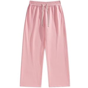 yk8fass Casual broek met rechte pijpen xl-3059, roze, 54