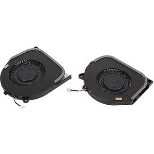 Laptop GPU-Koelventilator, 4-pins Stroomaansluiting, Eenvoudige Installatie, Vervangende Koelventilator, CPU-belasting Verminderen