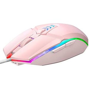 Bedrade Gamingmuis - Blauw - RGB-Achtergrondverlichting - 1600 DPI