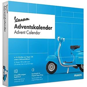 Franzis Vespa advent calendar, standaard, Blauw