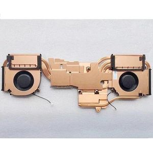 Laptop CPU GPU-koeler Heatsink-ventilator voor CLEVO Z8 D6 voor gaming voor Medion voor Schenker 6-31-V15RN-101 RTX40 FCN 12V P/N: MQQA