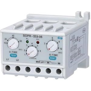 SOPR-SS3-440 Elektronisch overbelastingsrelais motorbescherming, thermisch overbelastingsrelais (on:180-460VAC) (maat: 5-30A)