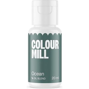 Colour Mill Oil Based Food Colouring 20ml Colours all Icings, Chocolate, Dough and more (Ocean)