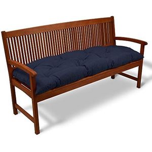 Beautissu Bankkussen Flair BK - Zitkussen - Donker Blauw - 100% Polyester