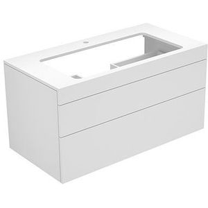 Keuco Edition 400 Vanity unit 31582, met kraangatboring, 1050 x 546 x 535 mm, Lichaam/Voorzijde: eiken cashmere fineer/eiken cashmere fineer