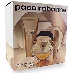Paco Rabanne Lady Million Edp Vapo 80 ml + Bl75 + Ts10 150 g