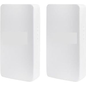 300Mbps Outdoor Wifi Router Repeater 2.4G Draadloze Brug Wifi Signaalversterker Vergroot Wifi Bereik Punt-tot-Punt 1KM Uitgebreide Dekking(2 pcs)