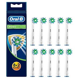Oral-B CrossAction 10 stuk(s) Wit