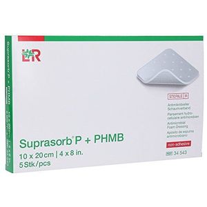 Suprasorb P+Phmb schuimverband 10x20 cm