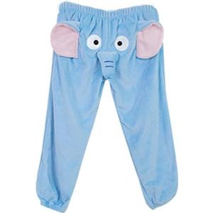 Vimlo - Jumbo - Pyjama - Blauw - Olifantenbroek voor Heren en Dames