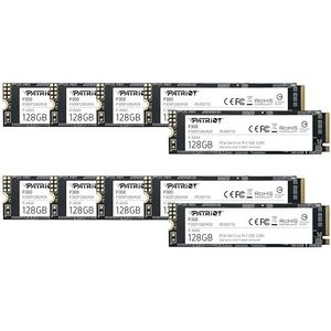 Patriot P300 128GB Interne SSD - NVMe PCIe Gen 3x4 - M.2 2280 - Solid State Drive - 10 Pack