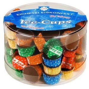 Eichetti Ice Cups IJsconfect De originele ronde doos, verpakking van 6 (6 x 400 g)