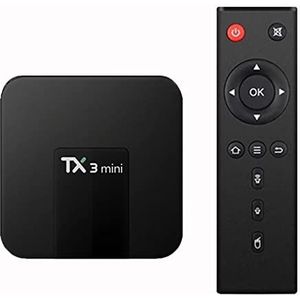 TX3 Mini Android 10.0 TV Box Quad Core 2 GB RAM 16 ROM WiFi 2.4 Ghz 3D 4 K Smart Home Android Smart Player