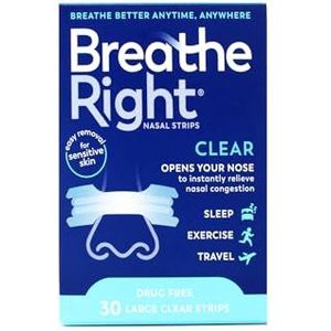 Adem Rechts Nasal Strips Clear Large - 30 Strips