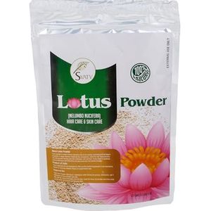 SVATV Natural Lotus Powder (Nelumbo Nucifera) | Natural Skin Care | Rich in antioxidants | Natural Lotus Petals Powder for Hair & Skin | Size - 227g,0.5 lb, 8oz