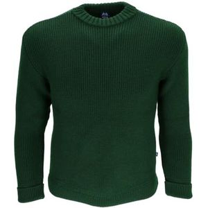 Blauer Peter - Schipperstrui met ronde hals - scheerwol - 9 kleuren, Kleur:Dennengroen, Grootte:44