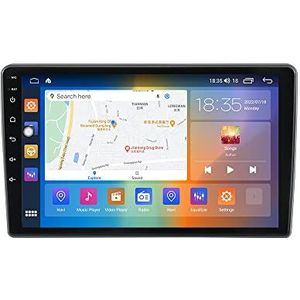 Android 14 Autoradio Stereo voor P-eugeot 407 (2004-2008) 9 Inch Touchcreen Multimedia Speler met Draadloze Carplay Android Auto 2 Din GPS Navigatie FM RDS Bluetooth 5G-WiFi SWC DSP,M700s