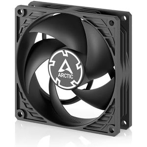 ARCTIC P9 Max - PC Fan, Krachtige 92 mm PWM Ventilator, Casefan, 500-5000 rpm, Geoptimaliseerd voor statische druk, 0dB-modus - Zwart
