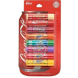 Claire's Lip Smacker Coca-Cola Dranken Lippenbalsem Set - 8 Pack