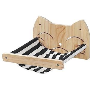 SWING Kattenhangmat van Natuurlijk Vilt - Hangmat Kattenbed aan de Muur - Metalen