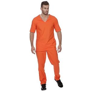 Boef Kostuums | Guantanamo Bay Gevangene | Man | Maat 56 | Carnaval kostuum | Verkleedkleding