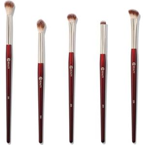 BK BEAUTY - ESSENTIALS Oogborstel SET (5 stuks) - Professionele oogmake-upborstels voor blenden, vlekken en definiëren | Premium oogschaduwborstelset voor vlekkeloze ooglooks