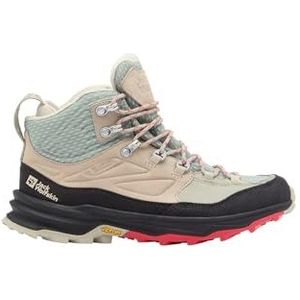 Jack Wolfskin Dames CYROX Texapore MID W wandelschoen, Mint Leaf, 37 EU, muntleaf, 37 EU